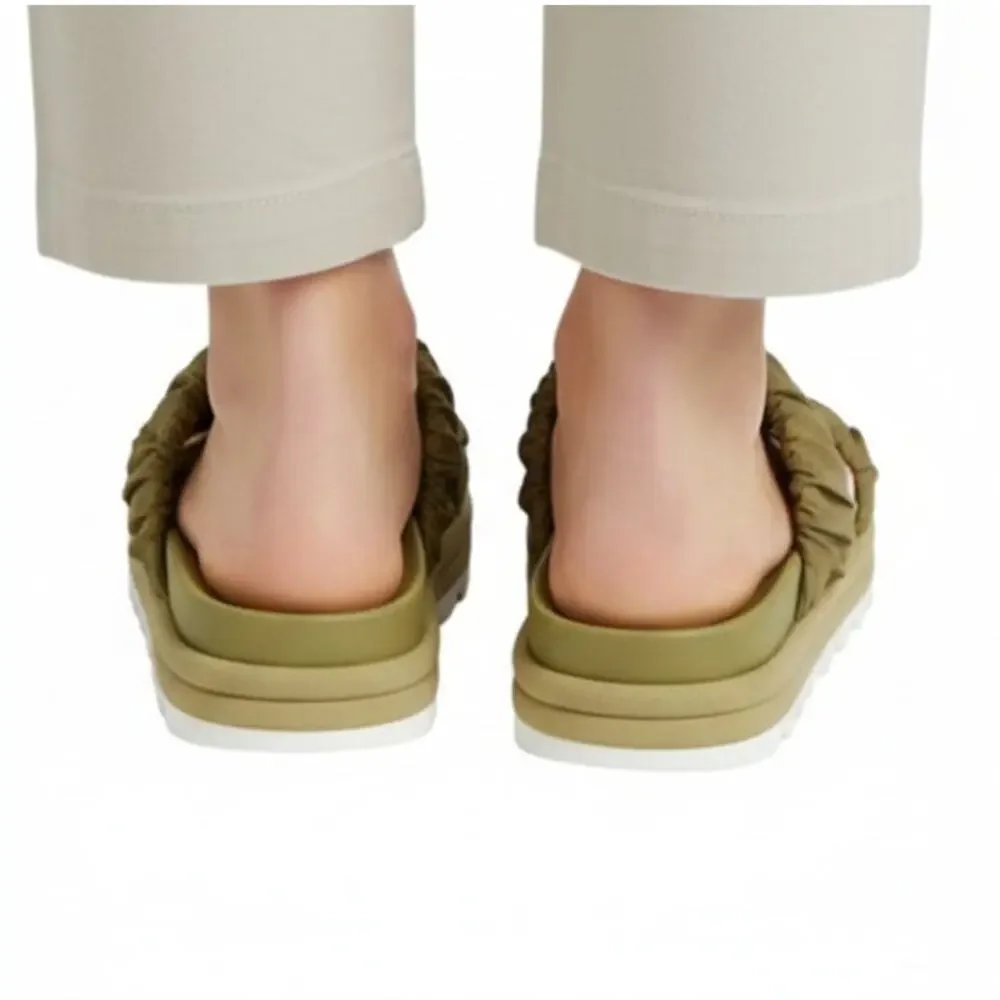 Sorel Olive Shade & Chalk Roaming Women Sandal, US7